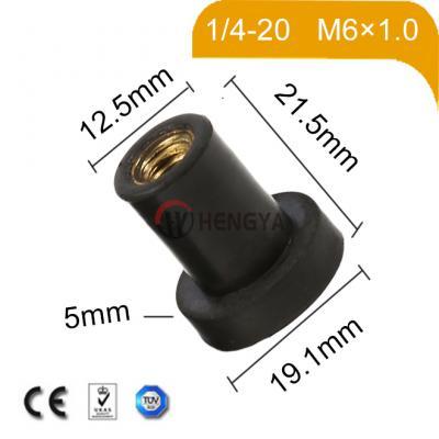 M6 Rubber Nut JP-58