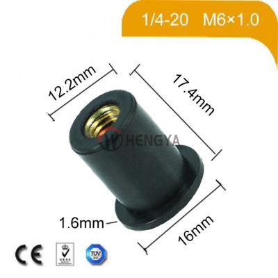 M6 Rubber Nut JP-106