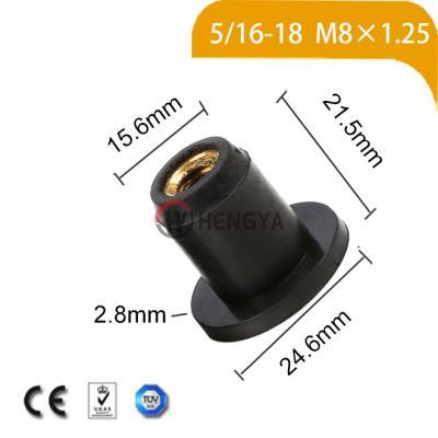 M8 Rubber Nut JP-17