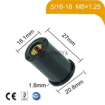 M8 Rubber Nut JP-1081